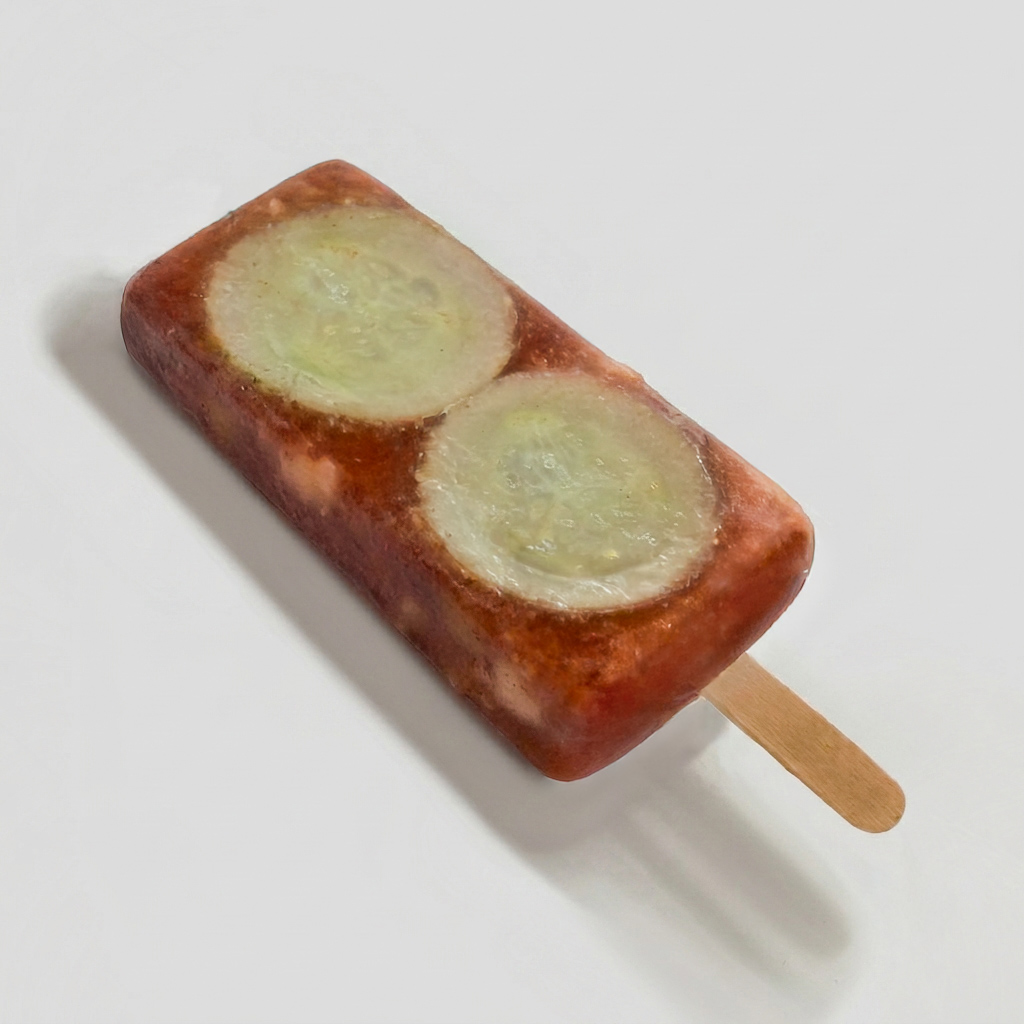 Paleta Agua Pepino Chamoy