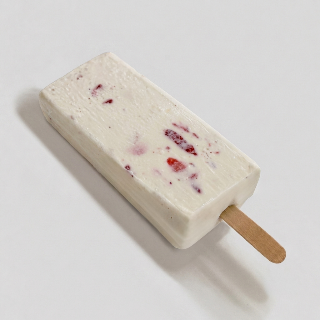 Paleta Leche Fresa Chantilly